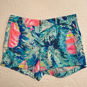 Lilly Pulitzer Shorts SIZE 10. Never been dried. Hung dry only. Great condition!
